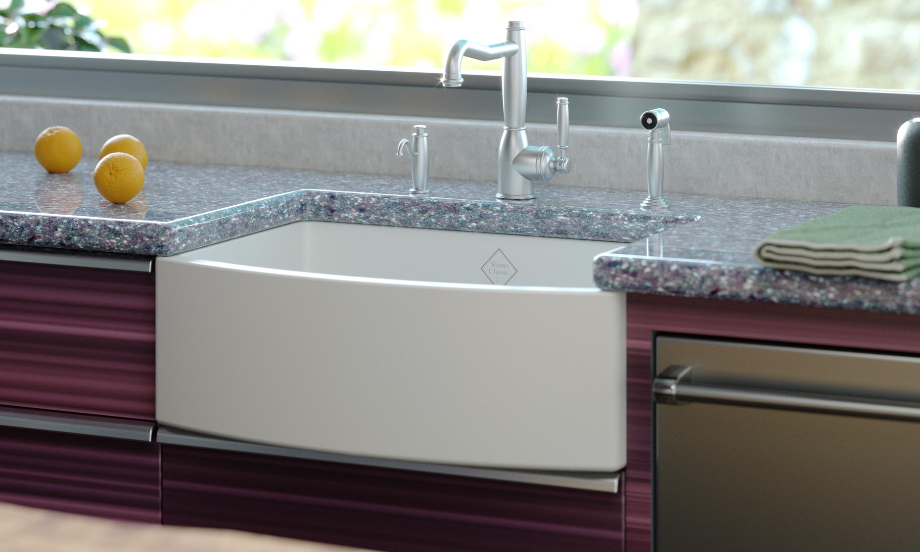 Rohl Faucet and Sink